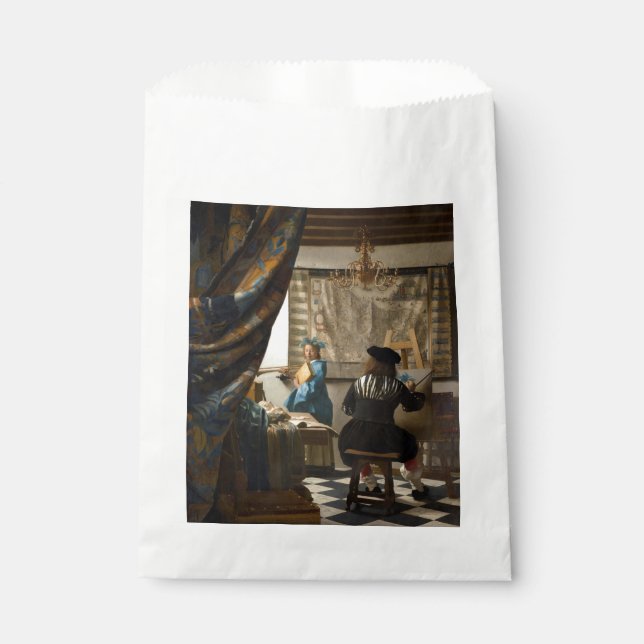 Johannes Vermeer - The Allegory of Painting Favour Bag (Front)