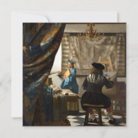 Johannes Vermeer - The Allegory of Painting