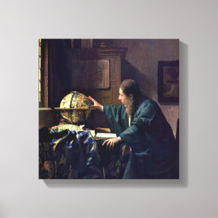 Johannes Vermeer - The Astronomer Canvas Print