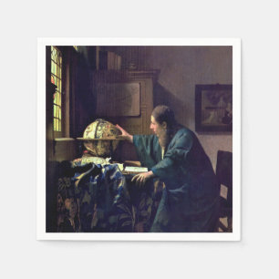 Johannes Vermeer - The Astronomer Napkin
