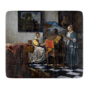 Johannes Vermeer - The Concert Cutting Board