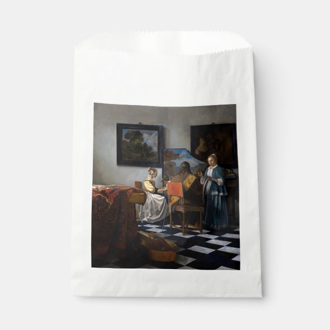 Johannes Vermeer - The Concert Favour Bag (Front)