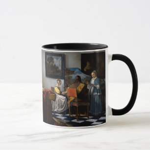 Johannes Vermeer - The Concert Mug