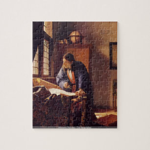 Johannes Vermeer - The Geographer puzzle