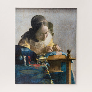 Johannes Vermeer - The Lacemaker Jigsaw Puzzle