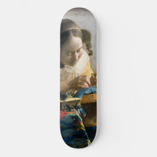 Johannes Vermeer - The Lacemaker Skateboard