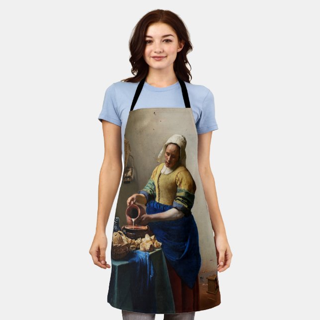 Johannes Vermeer - The Milkmaid Apron (Worn)