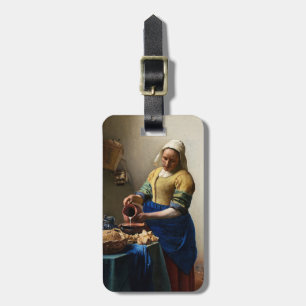 Johannes Vermeer - The Milkmaid Luggage Tag