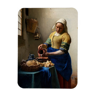 Johannes Vermeer - The Milkmaid Magnet