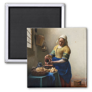 Johannes Vermeer - The Milkmaid Magnet
