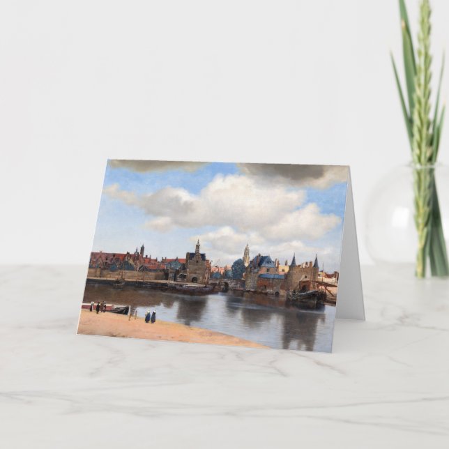 Johannes Vermeer - View of Delft Card (Front)