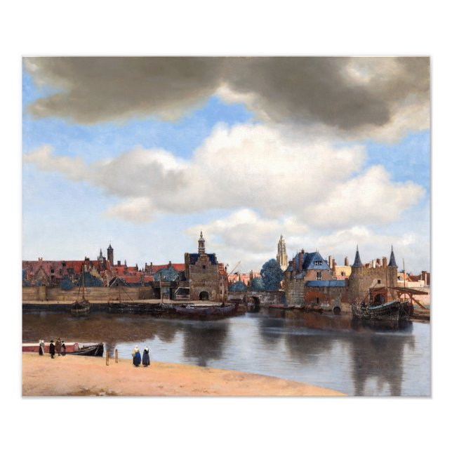 Johannes Vermeer - View of Delft Photo Print (Front)
