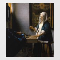 Johannes Vermeer - Woman Holding a Balance