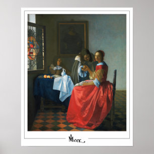 Johannes Vermeer Zedign Art Poster #24