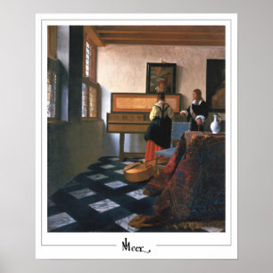Johannes Vermeer Zedign Poster d'art #20
