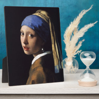 Johannes Vermeer's Girl with a Pearl Earring Plaque