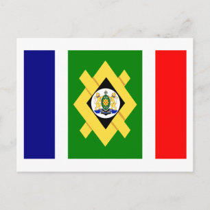 Johannesburg Flag Postcard