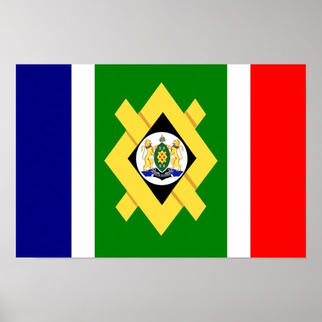Johannesburg Flag Poster (Front)