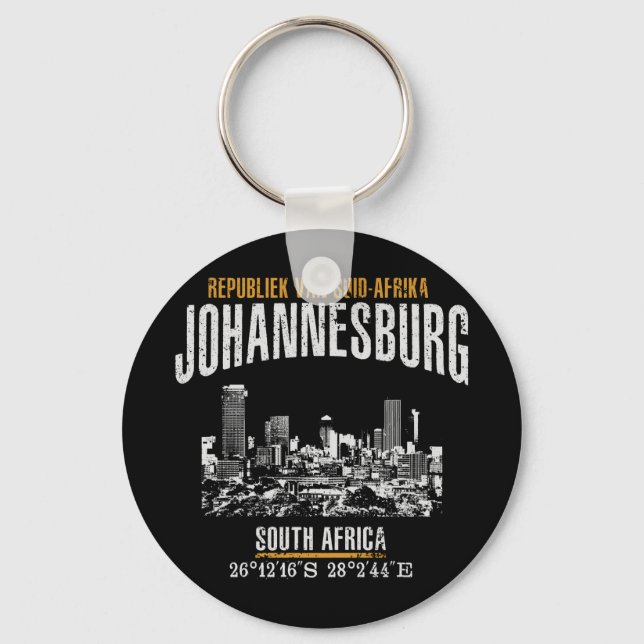 Johannesburg Keychain (Front)