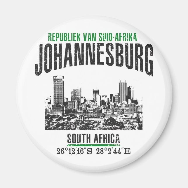 Johannesburg Magnet (Front)