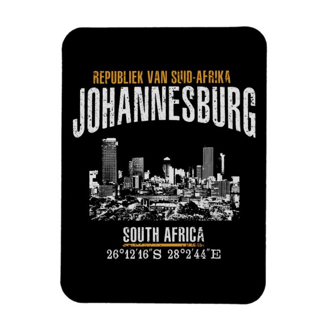 Johannesburg Magnet (Vertical)