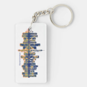 Johannesburg Skyline Keychain