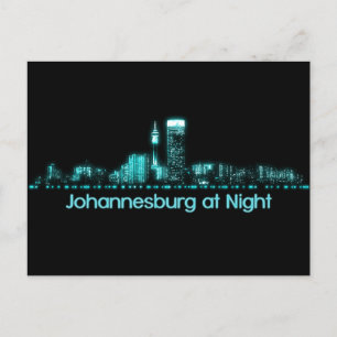 Johannesburg Skyline Postcard