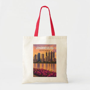 Johannesburg South Africa Illustration Travel Art Tote Bag