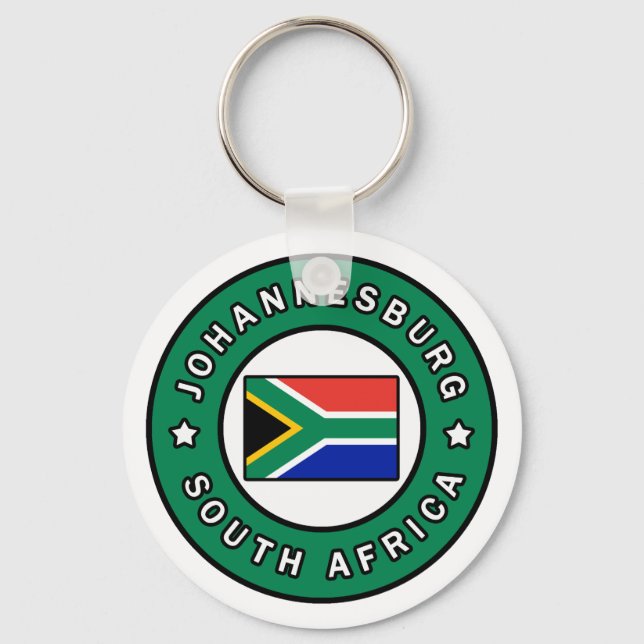 Johannesburg South Africa Keychain (Front)