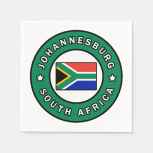 Johannesburg South Africa Napkin