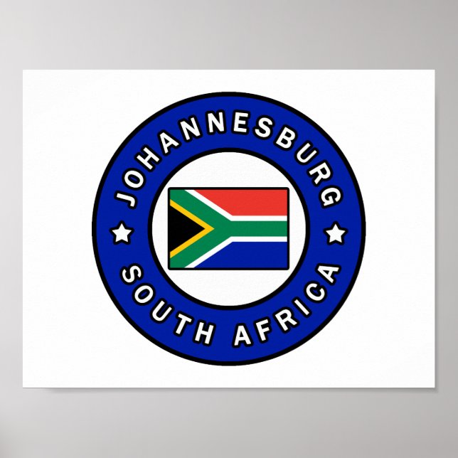 Johannesburg South Africa Poster (Front)