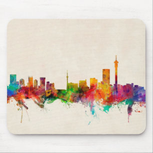 Johannesburg South Africa Skyline Mouse Pad