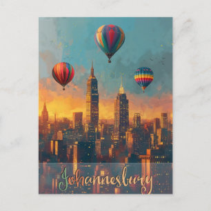 Johannesburg Vintage Postcard