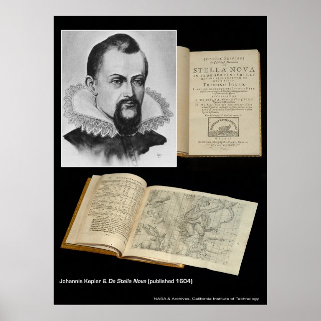 Johannis Kepler & De Stella Nova Poster (Front)
