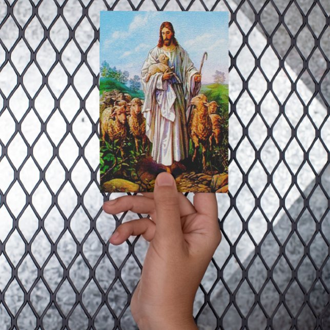 John 10:7-21 Je suis la carte postale du Bon Berge (Créateur téléchargé)