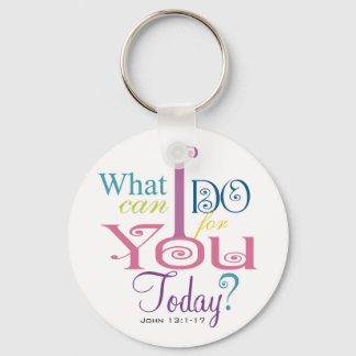 John 13:1-17 Wash Disciples Feet Scripture-Wear Keychain