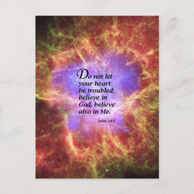 John 14:1 postcard (Front)