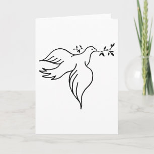John 14:27 Bible verse Religion Christianity Dove Card