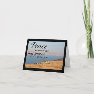 John 14:27 Fold Notecard | Peace I Leave With You