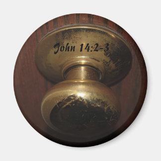 John 14:2-3 Magnet de poignée de porte