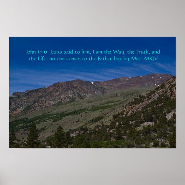 John 14 : 6 affiche (Devant)