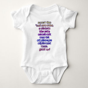 John 14:6 Albanian Baby Bodysuit