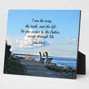 John 14:6  I am the way... Plaque