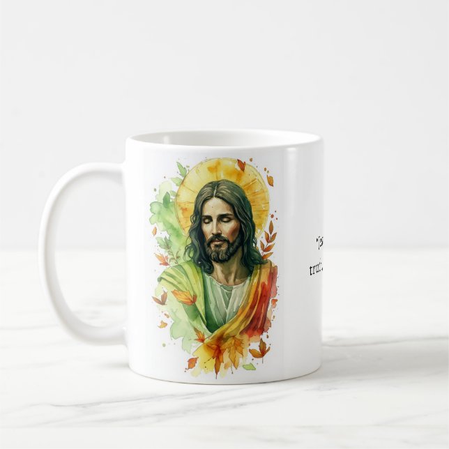 John 14:6 Jesus Mug  (Left)