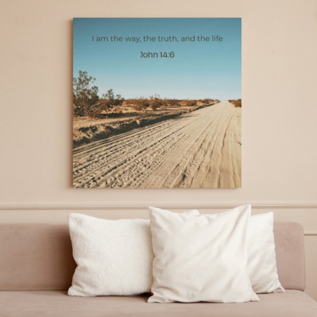 John 14:6 KJV Wall Art  – Scripture Poster (Créateur téléchargé)