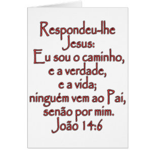 John 14:6 Portugais