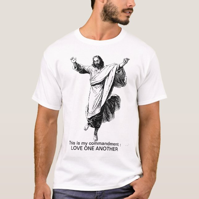 John 15:17 T-Shirt (Front)