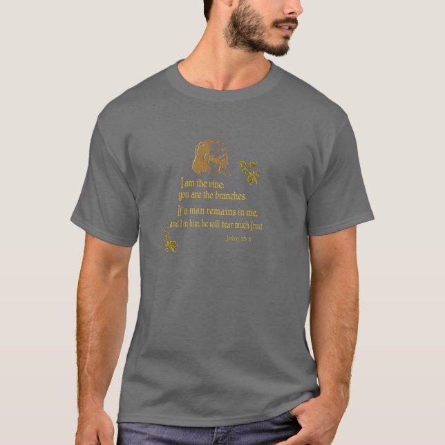 John 15:5 products T-Shirt (Front)