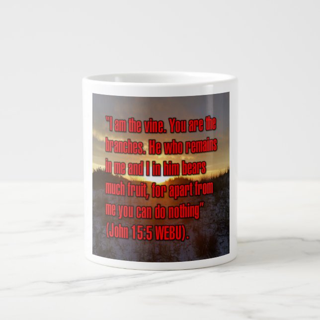 John 15:5 WEBU Mug (Front)
