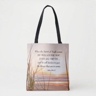 John 16:13 Spirit of Truth Will Guide You, Ocean Tote Bag